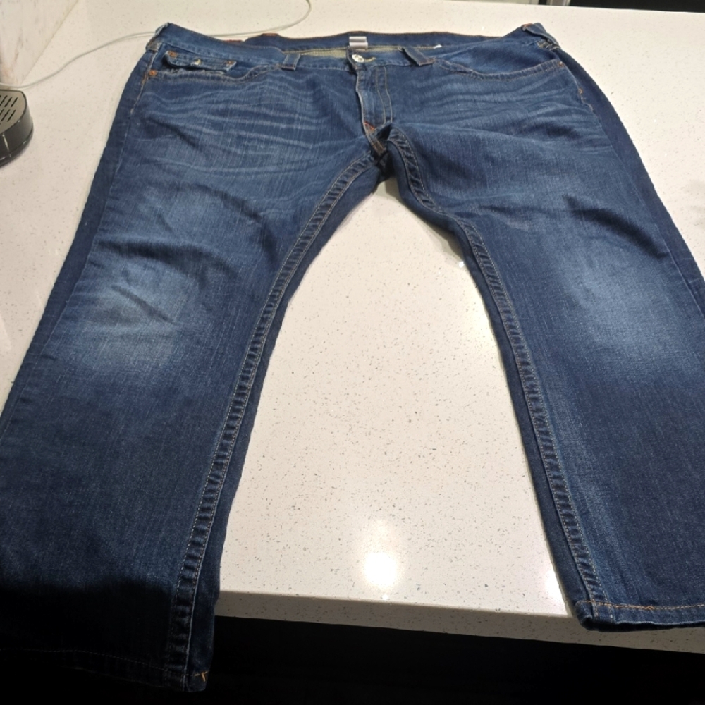 True Religion Classic Straigh Leg  Blue Men's Jeans